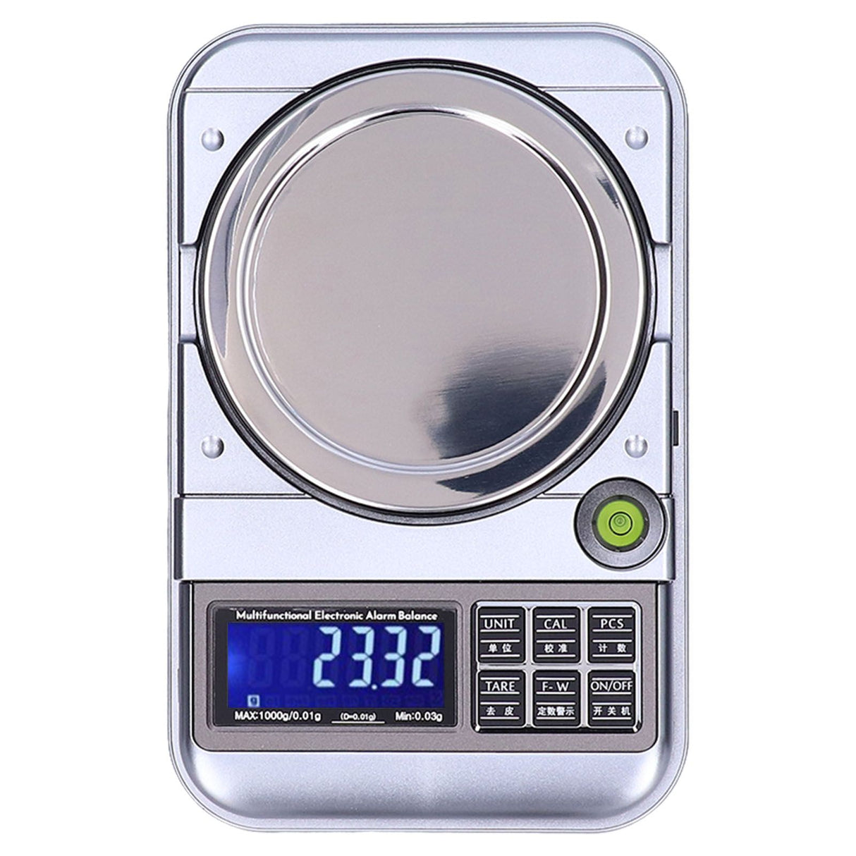 Jewelry Scale Accurate Data Multiple Units Stable Reading High Sensitivity LCD Digital Electronic Scale for Gold