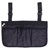 Wheelchair Side Bags Large Capacity Beautiful Practical Armrest Side Storage Bag for Mobile Scooters Strollers