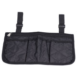Wheelchair Side Bags Large Capacity Beautiful Practical Armrest Side Storage Bag for Mobile Scooters Strollers