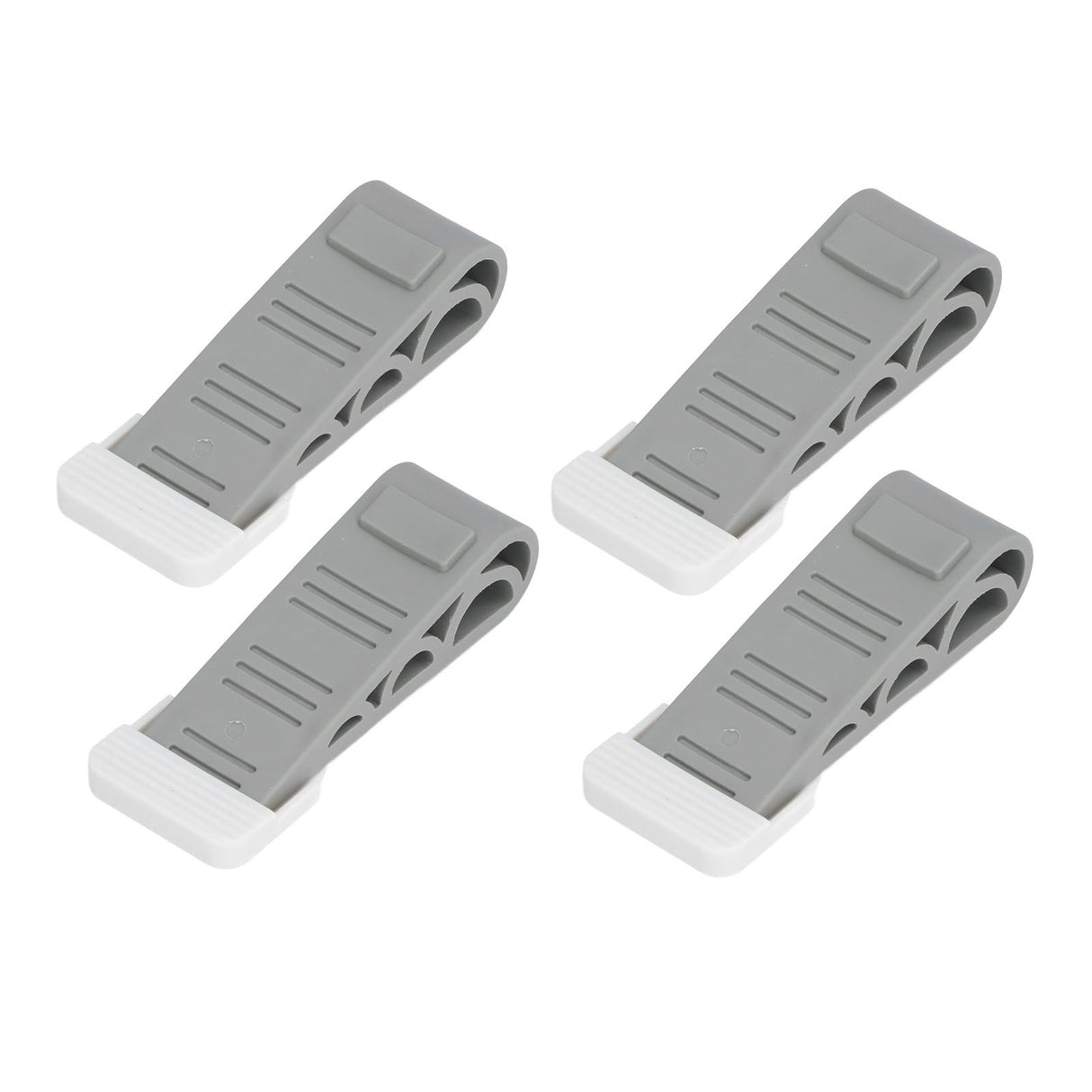 4PCS Stacked Door Stop Rubber Heavy Duty Door Bottom Stopper Door Wedge Stop for Home Office
