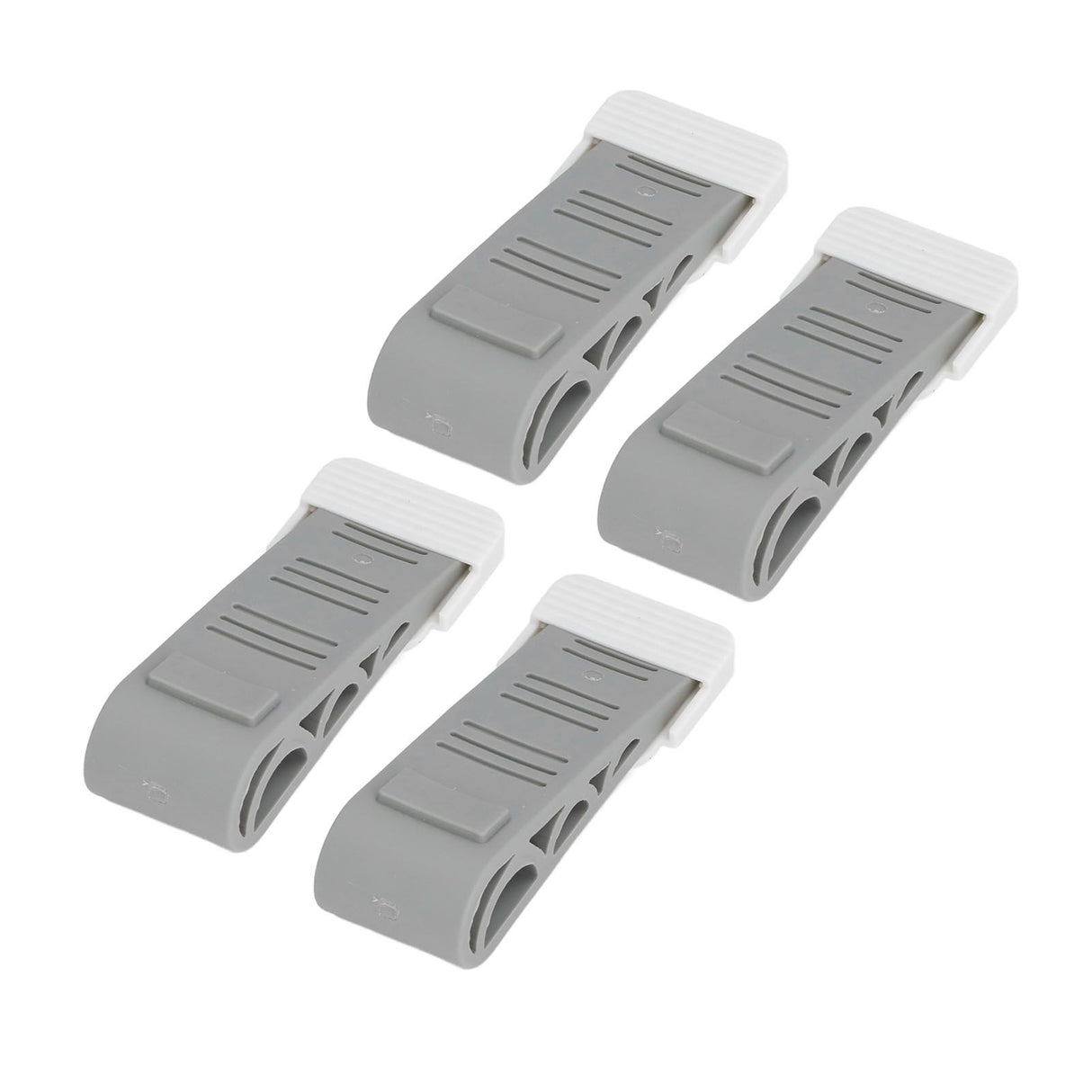 4PCS Stacked Door Stop Rubber Heavy Duty Door Bottom Stopper Door Wedge Stop for Home Office