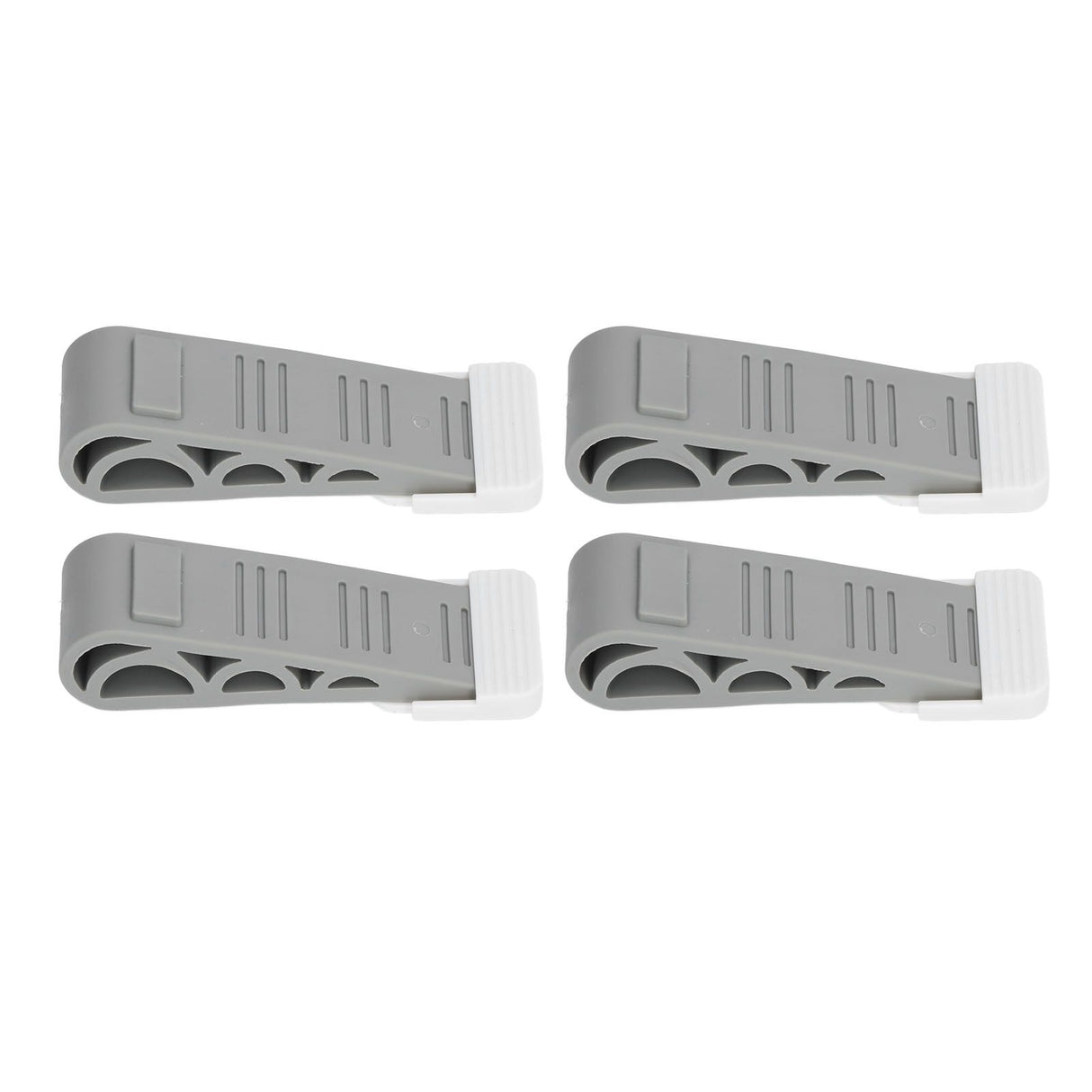 4PCS Stacked Door Stop Rubber Heavy Duty Door Bottom Stopper Door Wedge Stop for Home Office