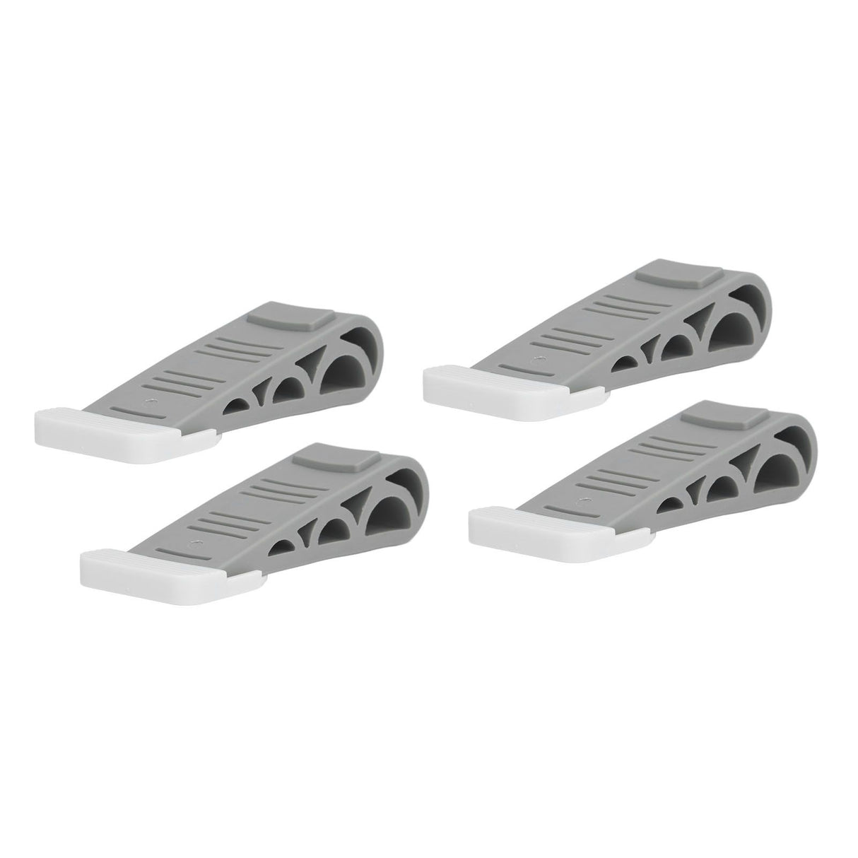 4PCS Stacked Door Stop Rubber Heavy Duty Door Bottom Stopper Door Wedge Stop for Home Office