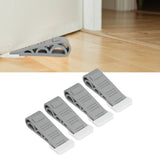 4PCS Stacked Door Stop Rubber Heavy Duty Door Bottom Stopper Door Wedge Stop for Home Office