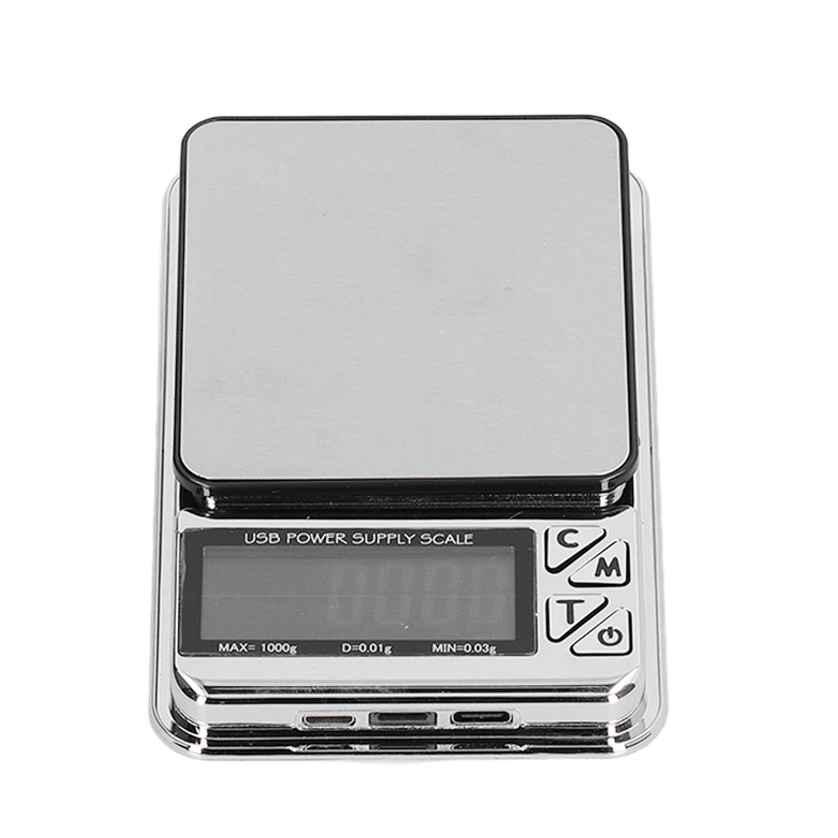 Jewelry Scale Accurate Data USB Charging Stable Reading High Sensitivity LCD Digital Electronic Scale for Gold Necklace