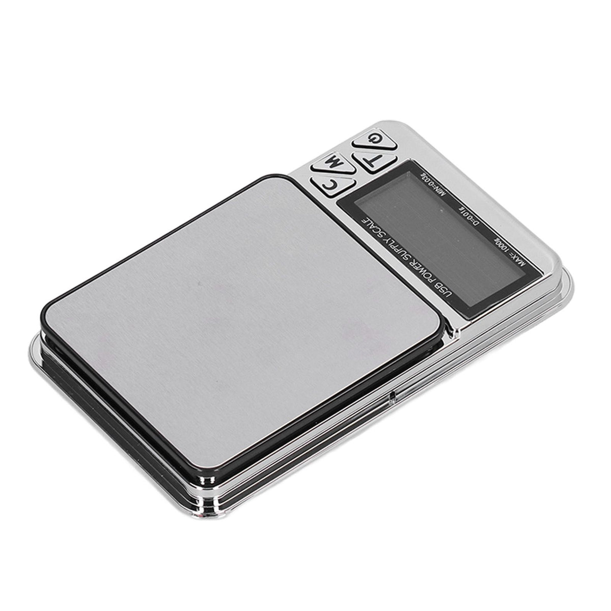 Jewelry Scale Accurate Data USB Charging Stable Reading High Sensitivity LCD Digital Electronic Scale for Gold Necklace