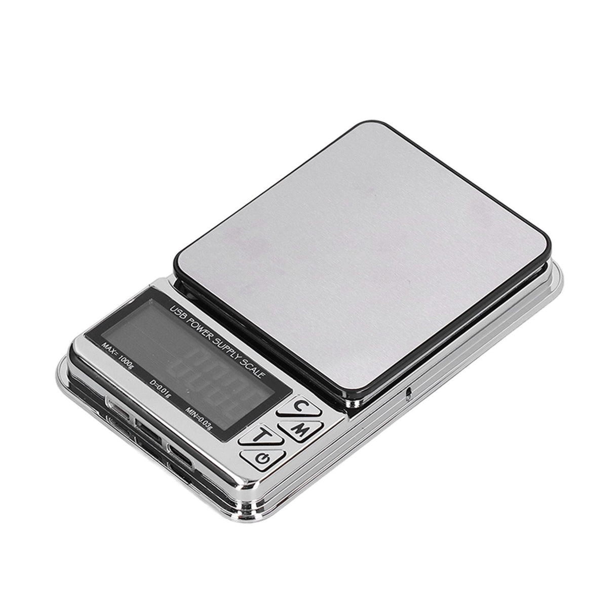 Jewelry Scale Accurate Data USB Charging Stable Reading High Sensitivity LCD Digital Electronic Scale for Gold Necklace