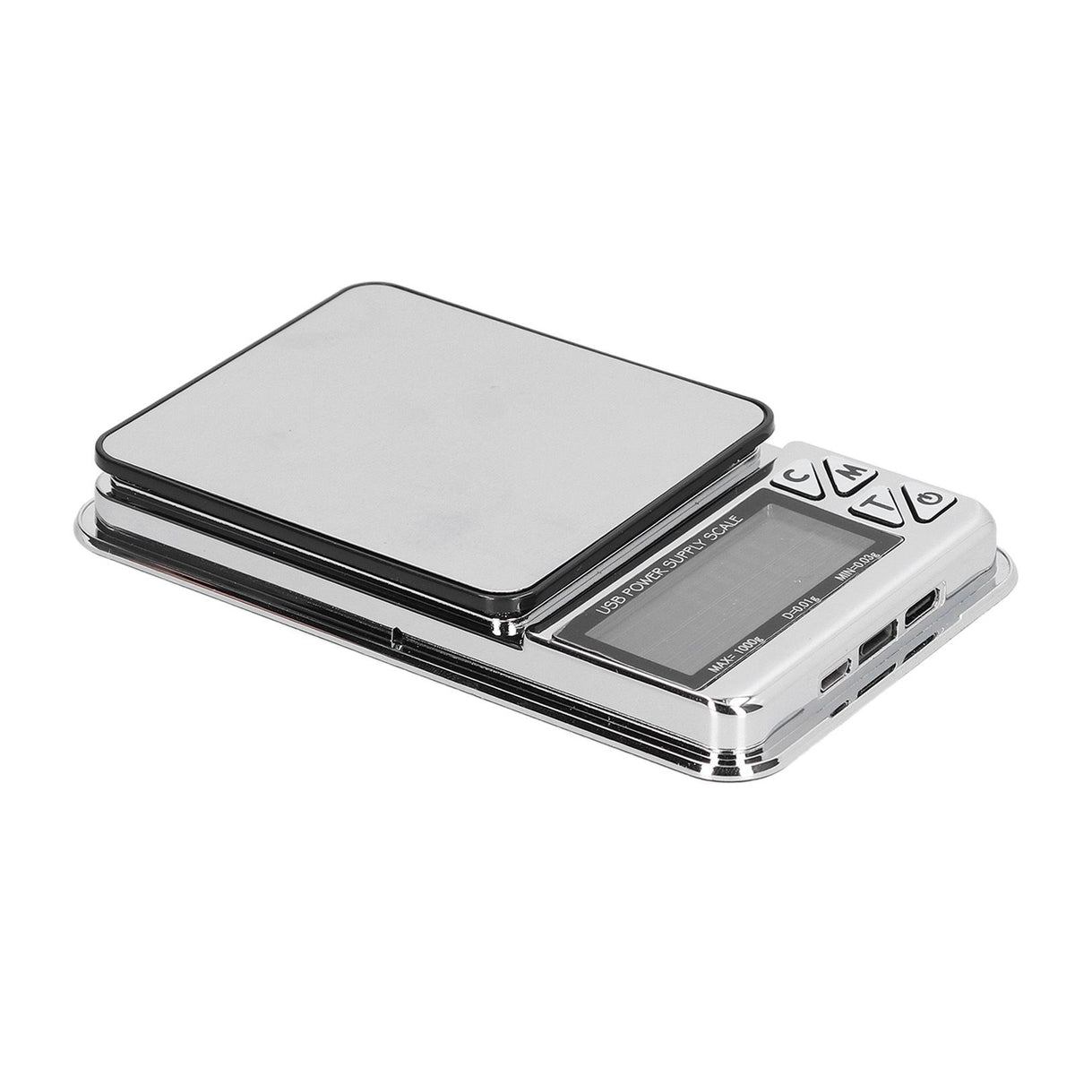 Jewelry Scale Accurate Data USB Charging Stable Reading High Sensitivity LCD Digital Electronic Scale for Gold Necklace
