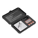 200g/0.01g Jewelry Scale LCD Display Mini Portable Electronic Balance Scale with Weight Tweezers - Close-Up Angle
