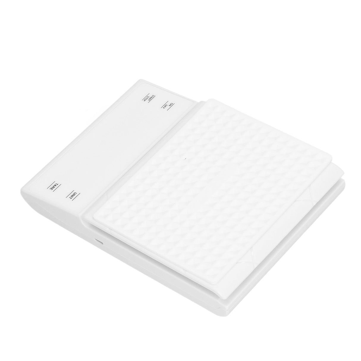 3kg/0.1g LED Display Electronic Scale Portable Timing Kitchen Coffee Scale with Non Slip Pads White