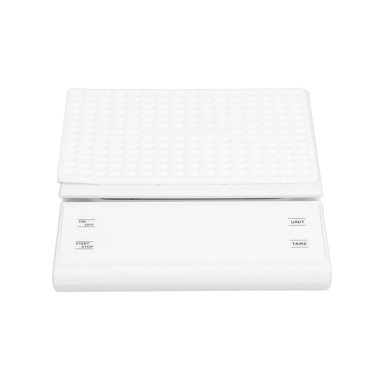 3kg/0.1g LED Display Electronic Scale Portable Timing Kitchen Coffee Scale with Non Slip Pads White
