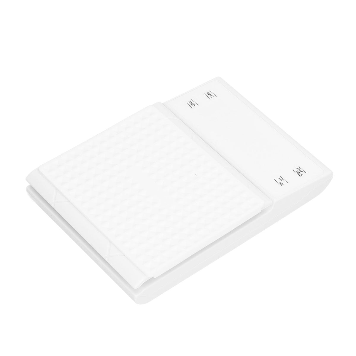 3kg/0.1g LED Display Electronic Scale Portable Timing Kitchen Coffee Scale with Non Slip Pads White