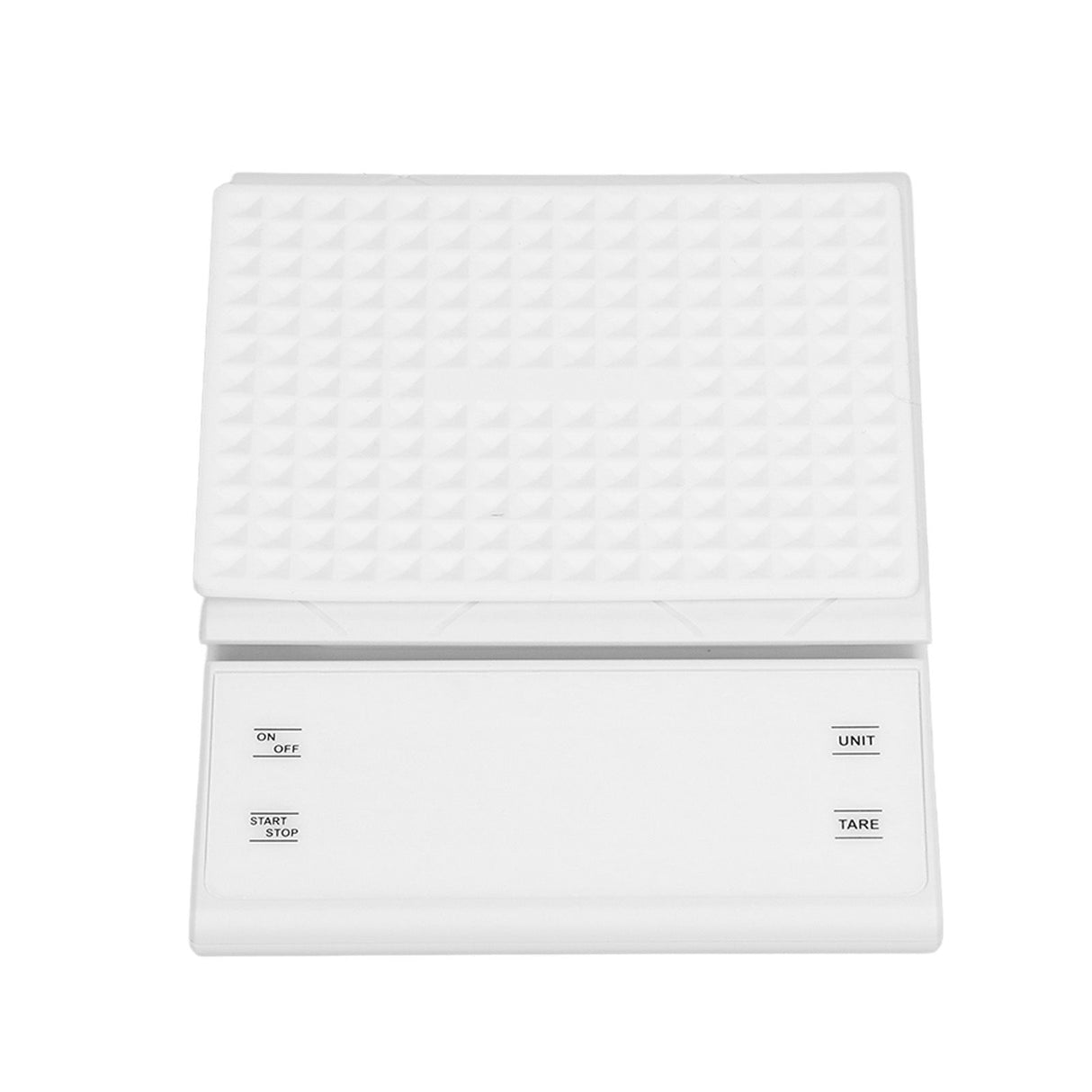 3kg/0.1g LED Display Electronic Scale Portable Timing Kitchen Coffee Scale with Non Slip Pads White