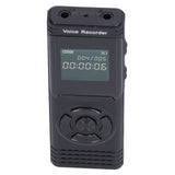 8G LCD Digital Voice Recorder Portable Voice Activated Recorder Pen Recording Device for Lecture - Low Angle