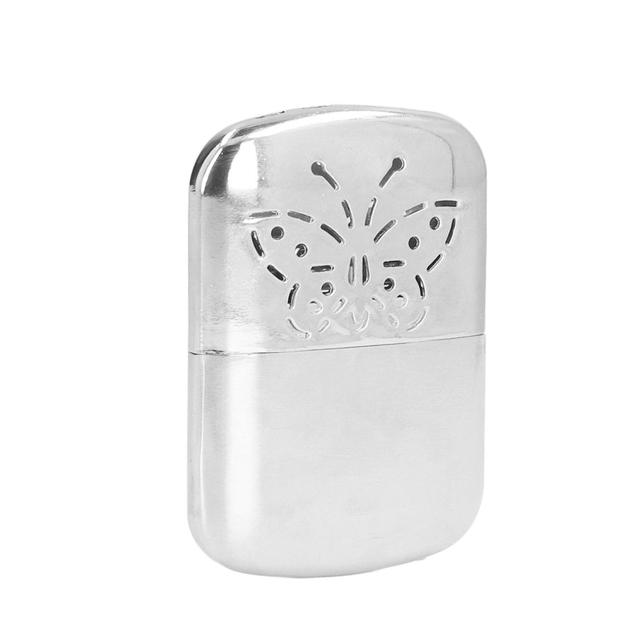 Mini Hand Warmer with Fuel Can Portable Zinc Alloy Winter Hand Heater for Outdoor Travel Camping