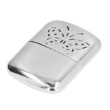 Mini Hand Warmer with Fuel Can Portable Zinc Alloy Winter Hand Heater for Outdoor Travel Camping - Rear View