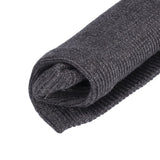 Dog Ears Cover Freeze Proof Elastic Polyester Puppy Neck Ear Warmer Hood Earmuffs for Winter Dog GroomingGrey M