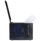 Mini Air Conditioning Fan Silent Portable Evaporative Cooler with Water Tank for Car Home 12V - Top-Down View