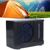 Mini Air Conditioning Fan Silent Portable Evaporative Cooler with Water Tank for Car Home 12V