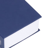 Safe Box Simulation Book Shape Decorative Storage Money Case for Bedroom Living Room OfficeBlue - Extra Image