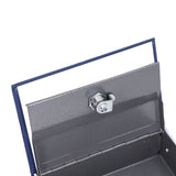 Safe Box Simulation Book Shape Decorative Storage Money Case for Bedroom Living Room OfficeBlue - Extra Image