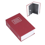 Safe Box Simulation Book Shape Decorative Storage Money Case for Bedroom Living Room OfficeRed - Extra Image