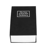 Safe Box Simulation Book Shape Decorative Storage Money Case for Bedroom Living Room OfficeBlack