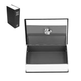 Safe Box Simulation Book Shape Decorative Storage Money Case for Bedroom Living Room OfficeBlack - Extra Image