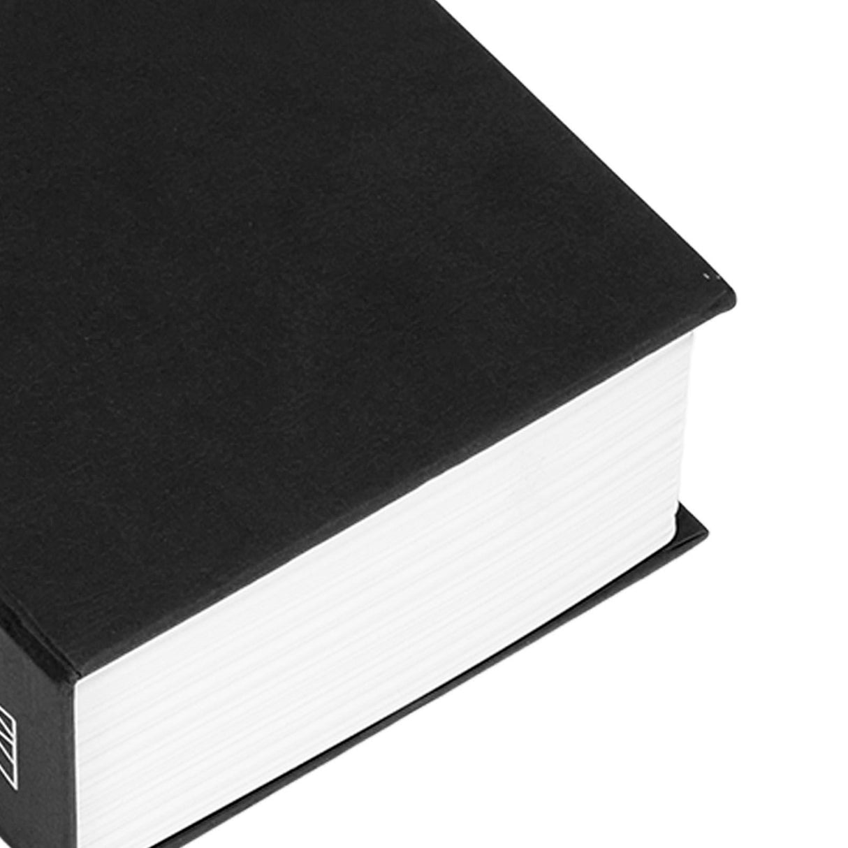 Safe Box Simulation Book Shape Decorative Storage Money Case for Bedroom Living Room OfficeBlack