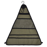 Outdoor Tableware Storage Bag Foldable Oxford Flatware Organizer Hanging Bag for Barbecue Picnic