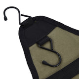 Outdoor Tableware Storage Bag Foldable Oxford Flatware Organizer Hanging Bag for Barbecue Picnic