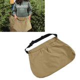 Orchard Picking Bag Adjustable Oxford Cloth Waist Hanging Fruit Harvest Bag for GardeningKhaki