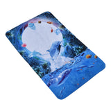 Home Floor Mat Flannel Corridor Carpet Anti Slip Mat Bathroom Kitchen Printed Carpet
