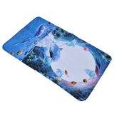 Home Floor Mat Flannel Corridor Carpet Anti Slip Mat Bathroom Kitchen Printed Carpet