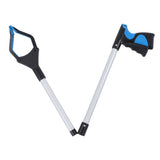 Trash Grabber Aluminum Alloy ABS Material Folding Design Lightweight Portable Blue Black Labor Saving Picker
