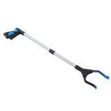 Trash Grabber Aluminum Alloy ABS Material Folding Design Lightweight Portable Blue Black Labor Saving Picker - Rear View