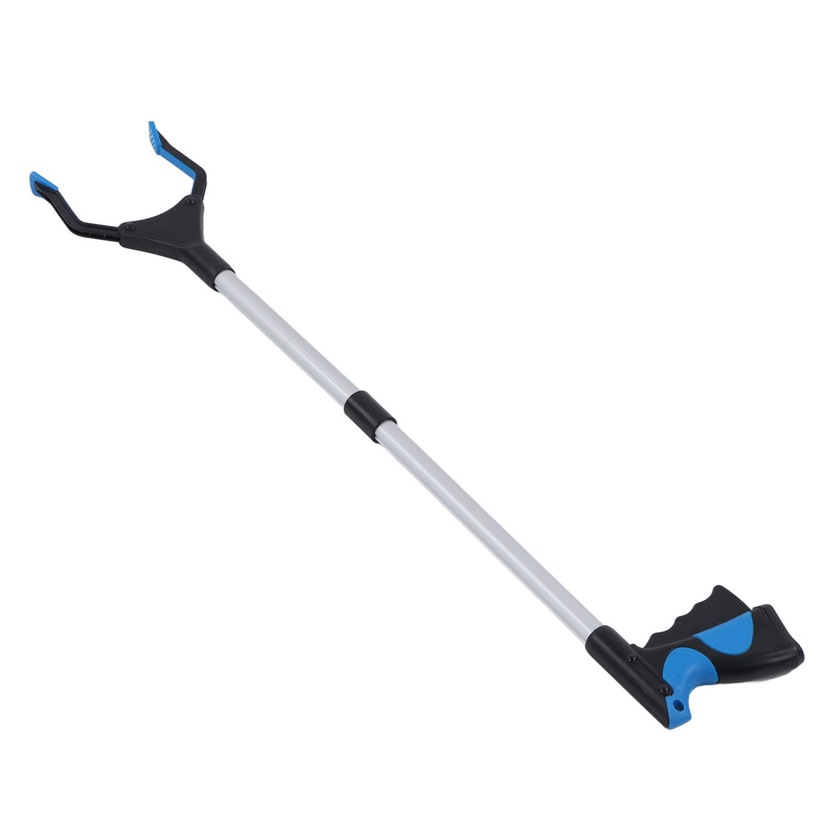 Trash Grabber Aluminum Alloy ABS Material Folding Design Lightweight Portable Blue Black Labor Saving Picker