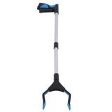 Trash Grabber Aluminum Alloy ABS Material Folding Design Lightweight Portable Blue Black Labor Saving Picker