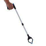 Trash Grabber Aluminum Alloy ABS Material Folding Design Lightweight Portable Blue Black Labor Saving Picker