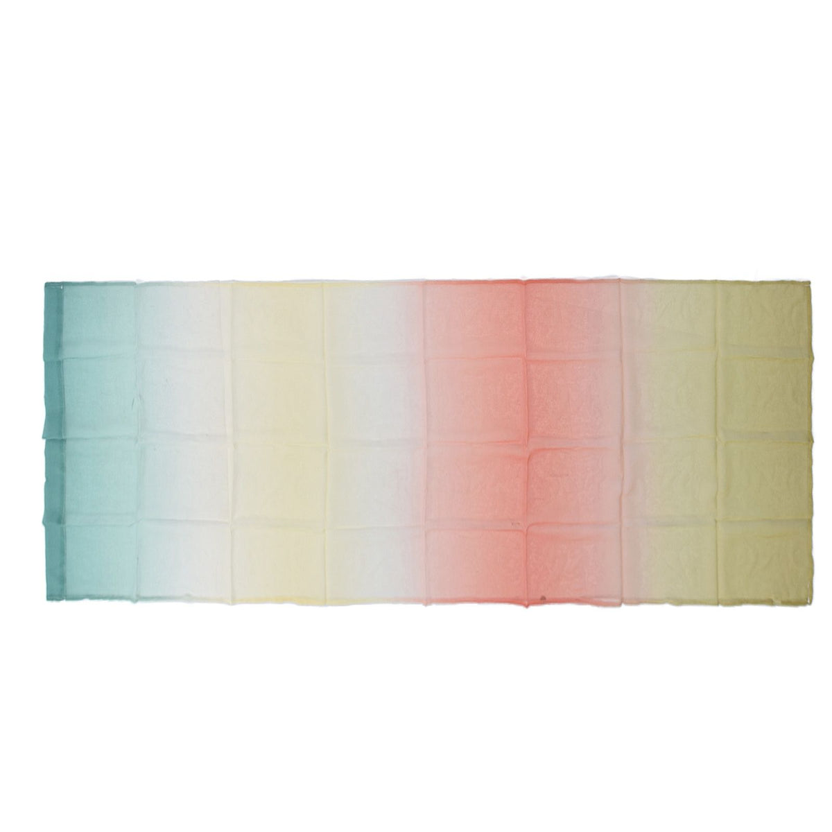 1x2.7m Gradient Window Gauze Voile Drapes Modern Tulle Sheer Curtains for Bedroom PlayroomsLower Yellow