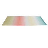 1x2.7m Gradient Window Gauze Voile Drapes Modern Tulle Sheer Curtains for Bedroom PlayroomsLower Yellow - Close-Up Angle