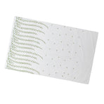 1x2.5m Green Willow Leaves Printed Modern Tulle Curtains Window Voile Curtain for Living Room Bedroom