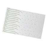 1x2.5m Green Willow Leaves Printed Modern Tulle Curtains Window Voile Curtain for Living Room Bedroom - Front View