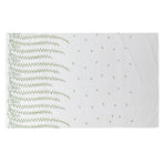 1x2.5m Green Willow Leaves Printed Modern Tulle Curtains Window Voile Curtain for Living Room Bedroom