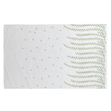 1x2.5m Green Willow Leaves Printed Modern Tulle Curtains Window Voile Curtain for Living Room Bedroom - Close-Up Angle