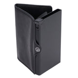 Credit Card Holders Large Capacity Small Light Black Tabby Portable Business Card Case for Business Trips Travel Parties