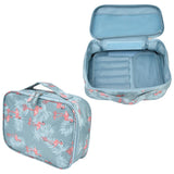 Toiletry Bag Durable Waterproof Nylon Portable Multifunctional Fashionable Design Large Capacity Travel Toiletry BagFlamingo - Extra Image