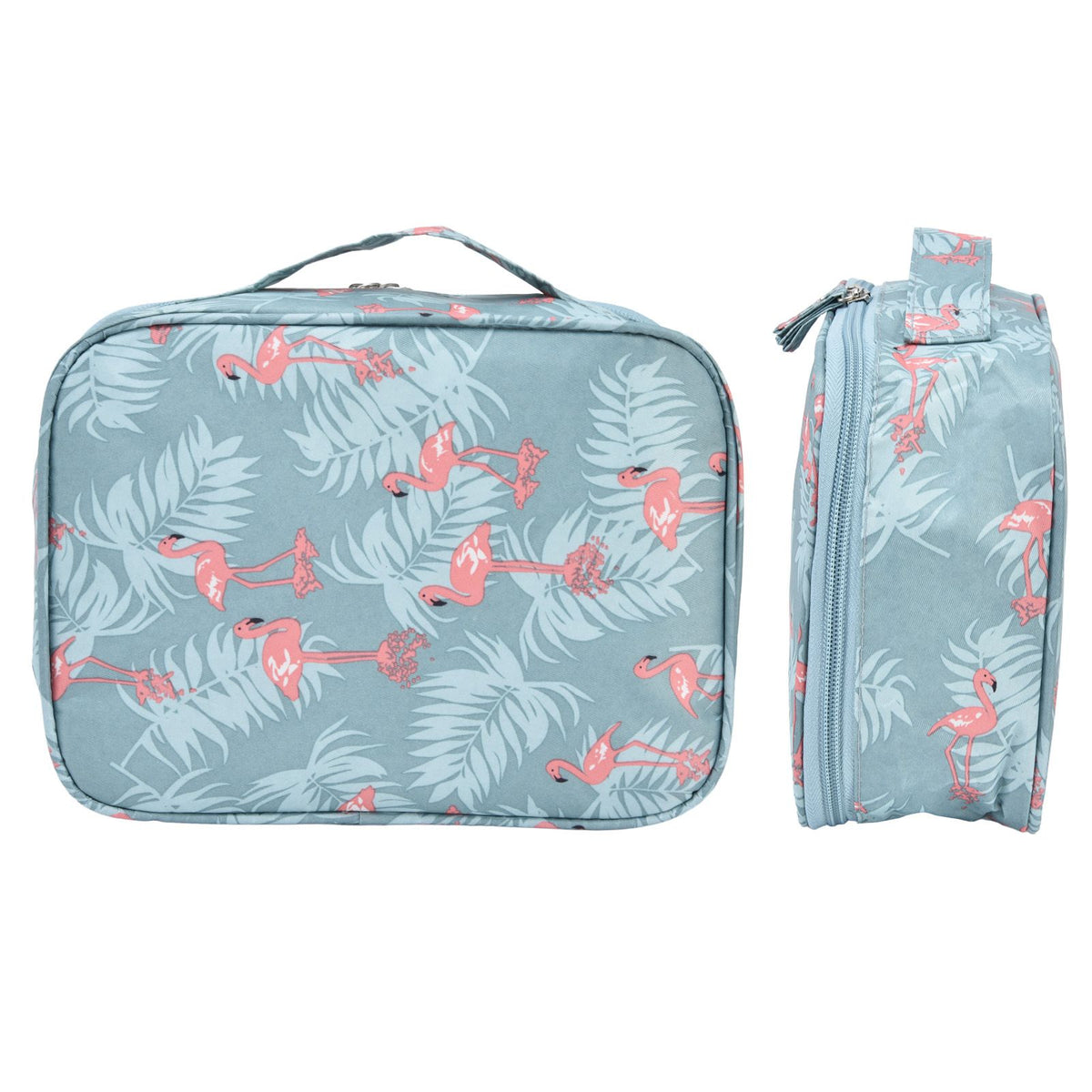 Toiletry Bag Durable Waterproof Nylon Portable Multifunctional Fashionable Design Large Capacity Travel Toiletry BagFlamingo