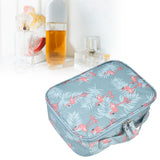 Toiletry Bag Durable Waterproof Nylon Portable Multifunctional Fashionable Design Large Capacity Travel Toiletry BagFlamingo - Extra Image