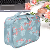 Toiletry Bag Durable Waterproof Nylon Portable Multifunctional Fashionable Design Large Capacity Travel Toiletry BagFlamingo - Extra Image